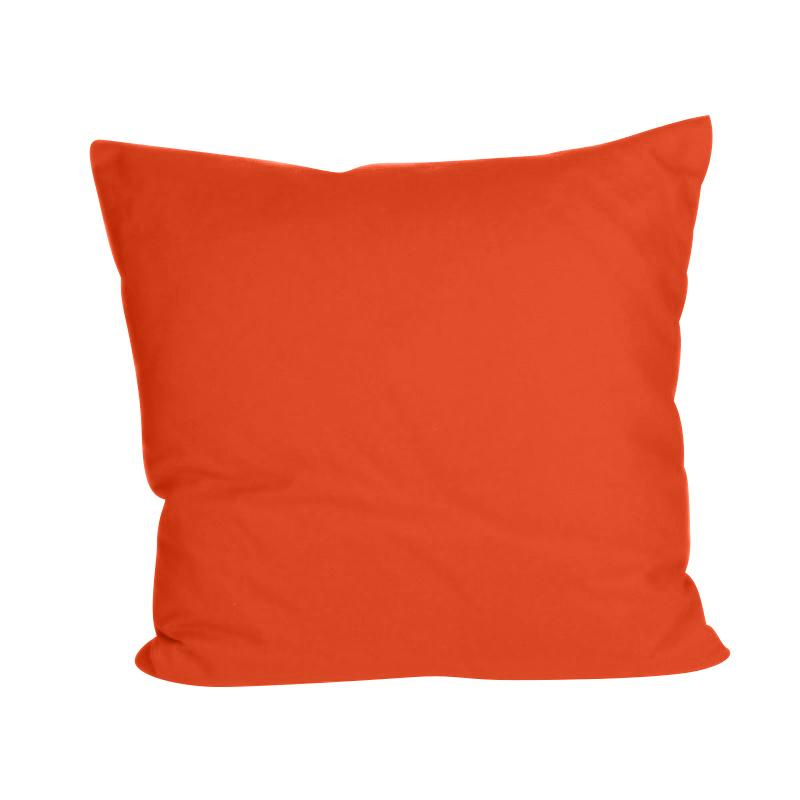 softline - coussin milan - orange/étoffe feutre 624/pxhxp 45x45x8cm