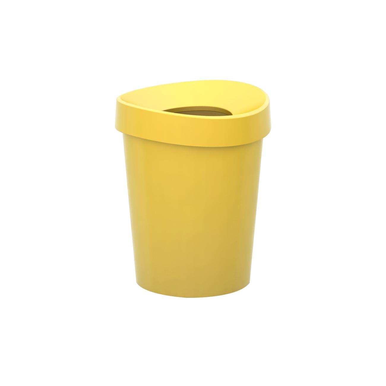 vitra - happy bin s - corbeille - jaune/h 29,5cm, ø23,5cm