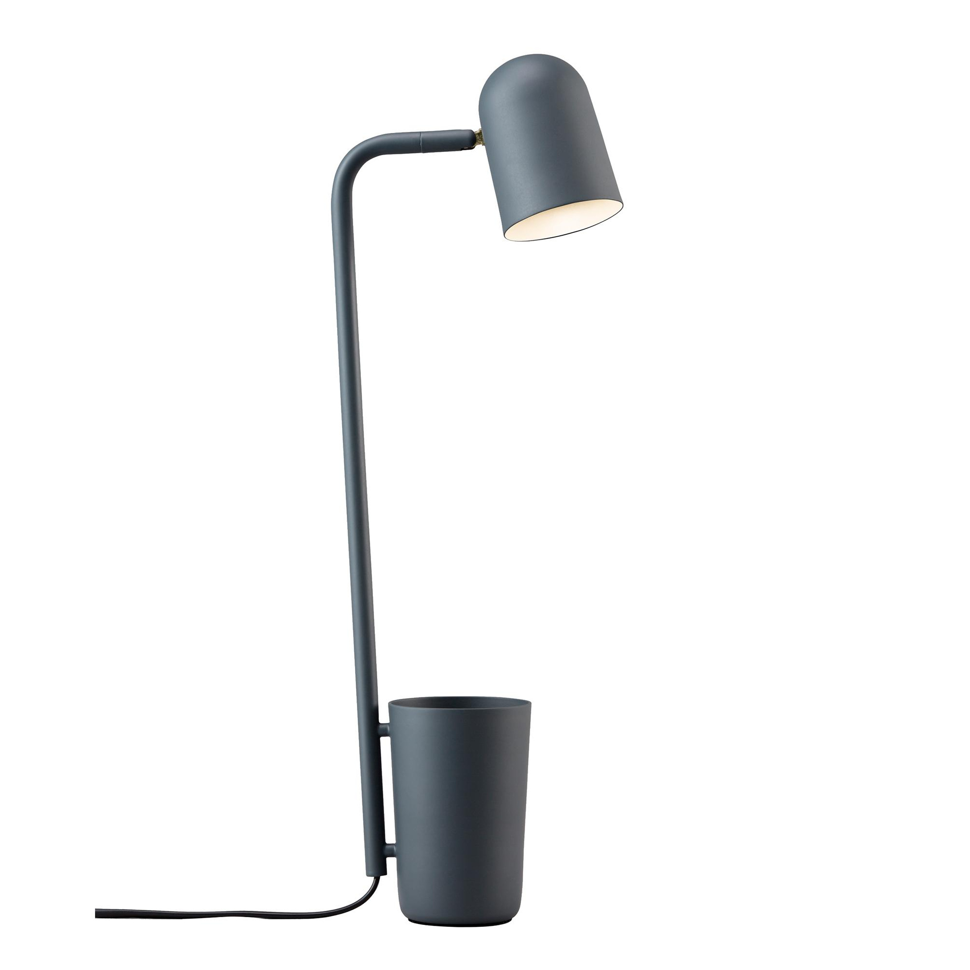 Northern - Buddy Table Lamp - dunkelgrau/BxHxT 8,5x49x16cm/schwarzes Kabel