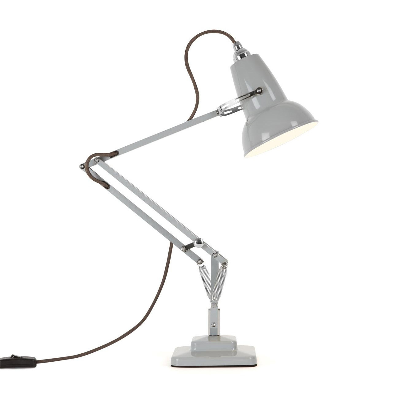 anglepoise - lampe de bureau original 1227 mini - gorge-de-pigeon/brillant/max. hauteur 50cm/2700k/300lm